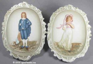 The Blue Boy and Pinkie Wall Plaques - KW3504
