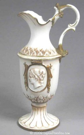 Grecian Styled Vase with Cameo - KW1875