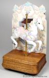 Carousel Horse Musical Figurine - 7721A