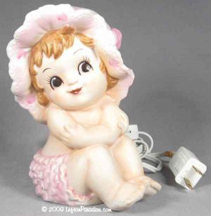 Baby Girl in Pink Nightlight - 1774