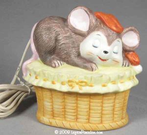 Sleeping Mouse Nightlight - 02078