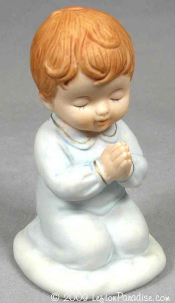 Praying Boy Figurine