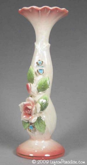Rose Lustre Bud Vase - PR14E